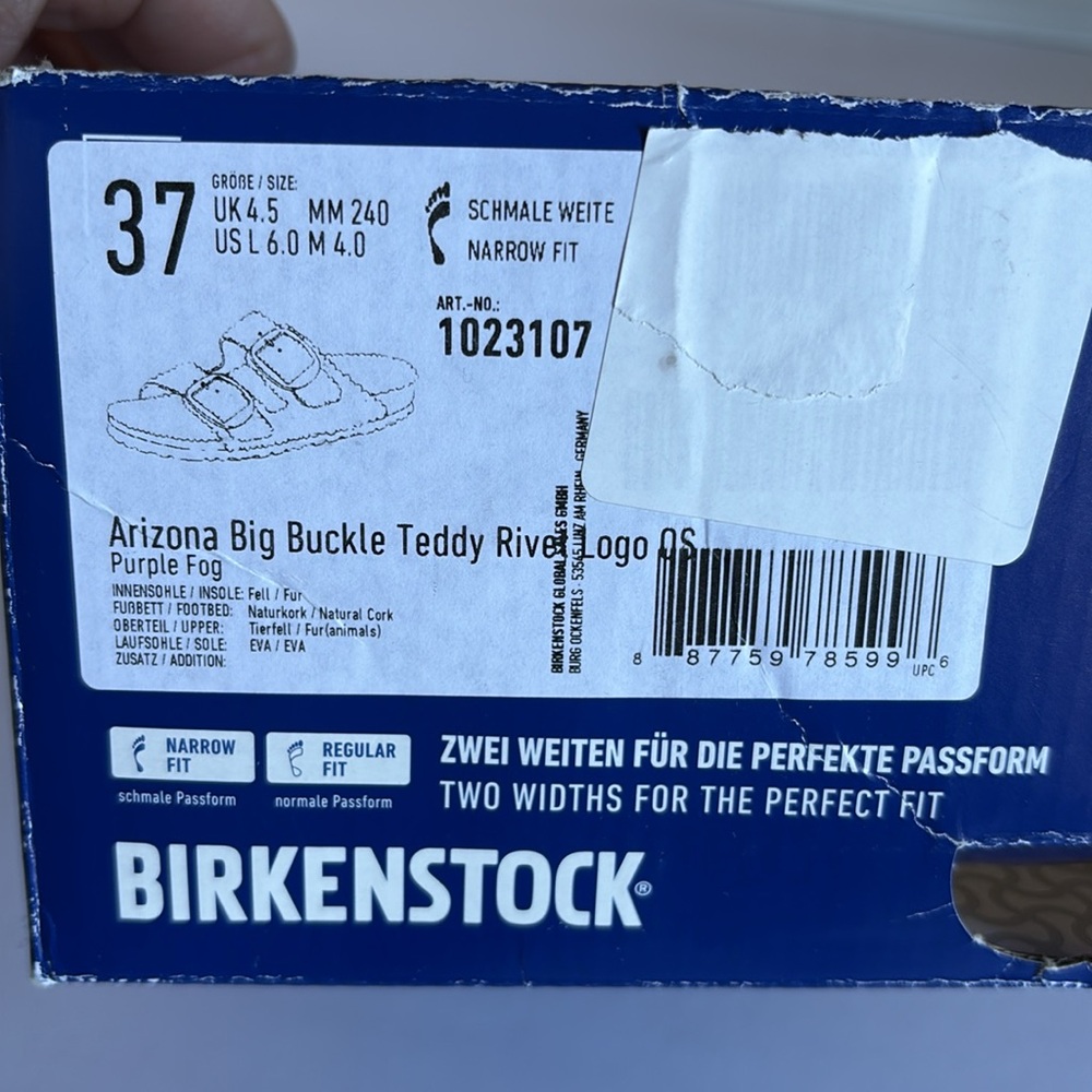 Birkenstock ARIZONA BIG BUCKLE Teddy Rivet Logo - Picture 14 of 14